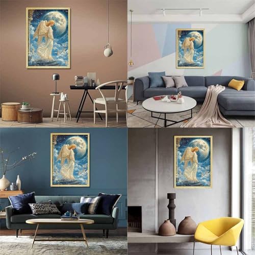 Engel Puzzles 1000-teilige Schwer Puzzle Spielzeug Lernspiel Impossible Herausforderungsspielzeug Für Erwachsene Kinder 1000pcs (75x50cm) von KVZPQCVYU