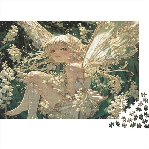 1000pcs (75x50cm) Kleine Fee Puzzle Mädchens Comics DIY-Puzzle Für Erwachsene von KWFYBEHZ