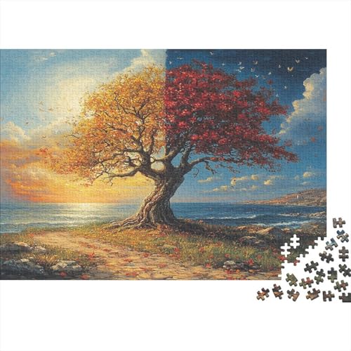 Bäume Puzzle 1000pcs (75x50cm) Puzzles, Die Für Erwachsene Und Personen Ab 14 Jahren Geeignet Sind von KWFYBEHZ