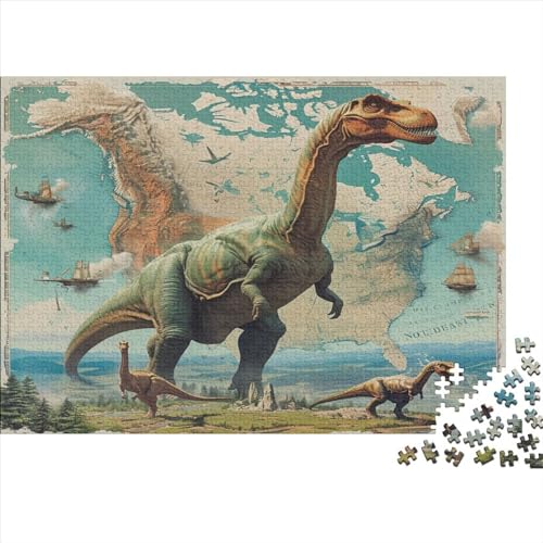 Brachiosaurus Puzzle 1000pcs (75x50cm) Puzzles, Die Für Erwachsene Und Personen Ab 14 Jahren Geeignet Sind von KWFYBEHZ