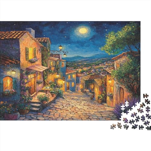 Charmante Stadt Puzzle 1000pcs (75x50cm) Puzzles, Die Für Erwachsene Und Personen Ab 14 Jahren Geeignet Sind von KWFYBEHZ