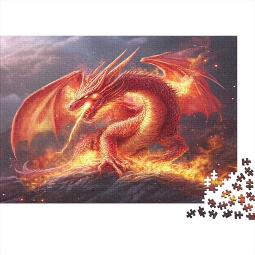 Feuer Puzzle 1000pcs (75x50cm) Puzzles, Die Für Erwachsene Und Personen Ab 14 Jahren Geeignet Sind von KWFYBEHZ