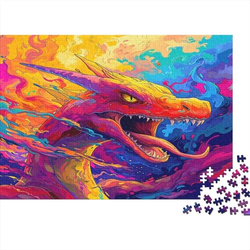 Glurak Puzzle 1000pcs (75x50cm) Puzzles, Die Für Erwachsene Und Personen Ab 14 Jahren Geeignet Sind von KWFYBEHZ