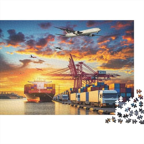 Hafen Puzzle 1000pcs (75x50cm) Puzzles, Die Für Erwachsene Und Personen Ab 14 Jahren Geeignet Sind von KWFYBEHZ