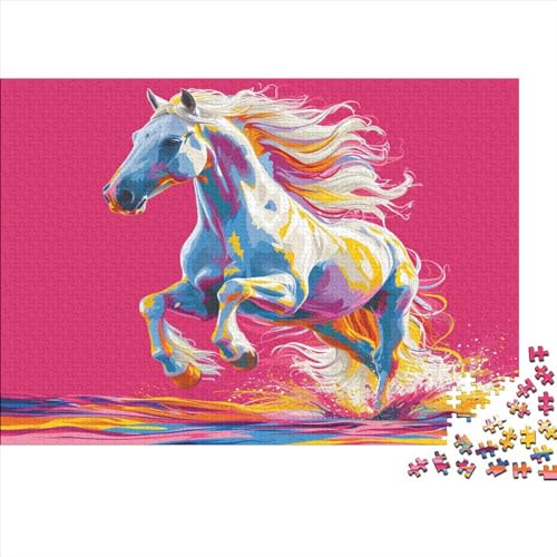 Horse Puzzle 1000pcs (75x50cm) Erwachsene Malerei Puzzle,Home Decor von KWFYBEHZ