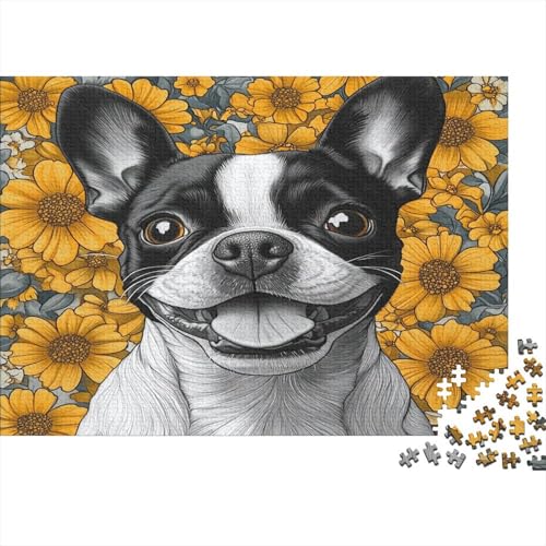 Hund Puzzle 1000pcs (75x50cm) Puzzles, Die Für Erwachsene Und Personen Ab 14 Jahren Geeignet Sind von KWFYBEHZ
