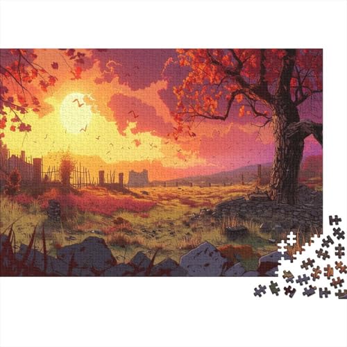 Landschaft Puzzle 1000pcs (75x50cm) Puzzles, Die Für Erwachsene Und Personen Ab 14 Jahren Geeignet Sind von KWFYBEHZ