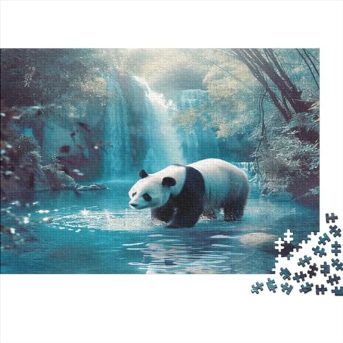 Panda Puzzle 1000pcs (75x50cm) Puzzles, Die Für Erwachsene Und Personen Ab 14 Jahren Geeignet Sind von KWFYBEHZ