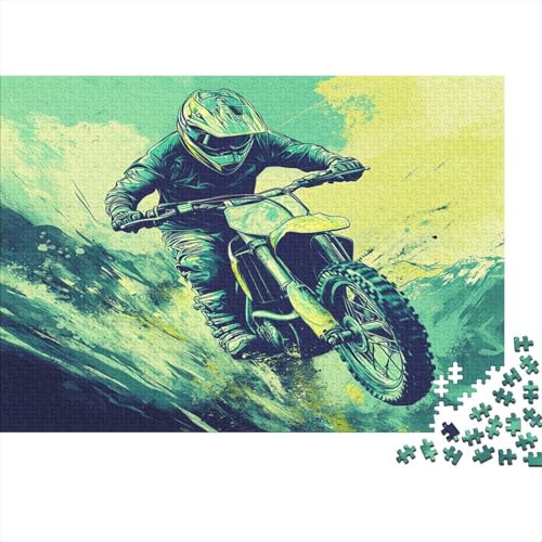 Puzzle 1000pcs (75x50cm) Erwachsene Motocross - Bergs Puzzles Für Erwachsene Klassische Puzzles Erwachsene Puzzles Erwachsene 1000pcs (75x50cm) von KWFYBEHZ