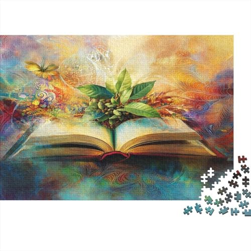 Puzzles Für Erwachsene Ab 1000pcs (75x50cm),Lebendiges Buch Familienspiele Zum Lernen Kardamompflanze Puzzles Für Erwachsener Und Teenager von KWFYBEHZ