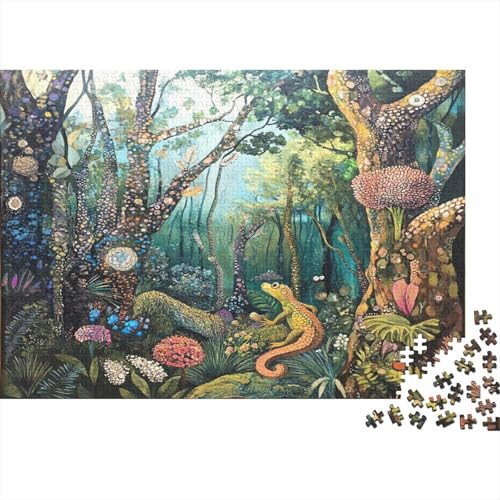 Wald Puzzle 1000pcs (75x50cm) Puzzles, Die Für Erwachsene Und Personen Ab 14 Jahren Geeignet Sind von KWFYBEHZ