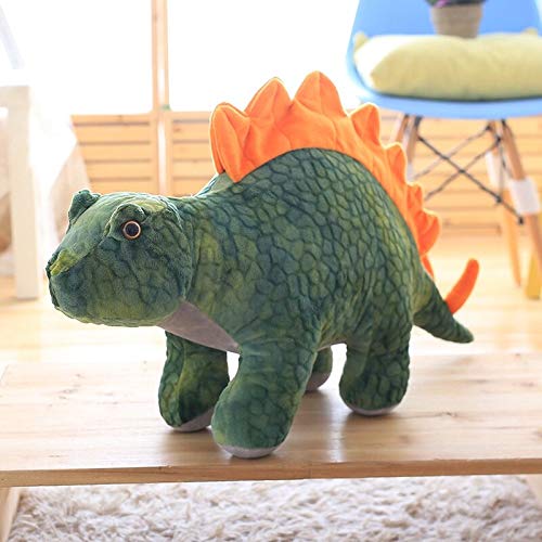 KWIBYBGS 40–110 cm, Offener Mund,Annosaurus, T-Rex, Triceratops,Füllte Dinosaurierpuppe, Lebensechter Druck, Stehender Dino,Schenk/Triceratopsgreen/55Cm von KWIBYBGS