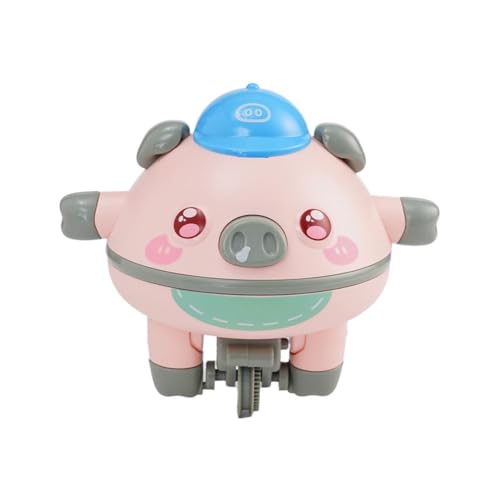 KWJNH Cute Balanced Pig Toys, Tumbler Ferkel Einrad Spielzeug, Tumbler Einrad Selbstbalancierendes Seil Draht Fahrzeug, Walking Amazing von KWJNH