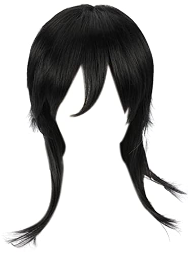 Anime-Cosplay-Perücke, Cosplay-Perücke for Dämonentöter Kimetsu No Yaiba Tomioka Giyuu – Keine Ornamente oder Kleidungsstücke von KXAOXGRC