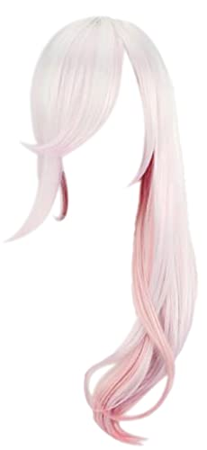Anime-Cosplay-Perücke, League of Legends Xayah Cosplay-Perücke, Keine Verzierungen oder Kleidungsstücke von KXAOXGRC