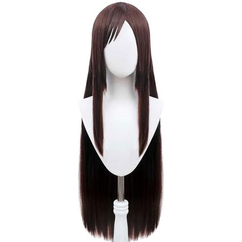 Anime-Cosplay-Perücke, Shoko Ieiri Anime Perücke Braun Lang Mit Kappe for Cosplay Halloween Karneval Anime-Cosplay-Perücke, Shoko Ieiri Anime Perücke Braun Lang Mit Kappe for Cosplay Halloween Karneval von KXAOXGRC