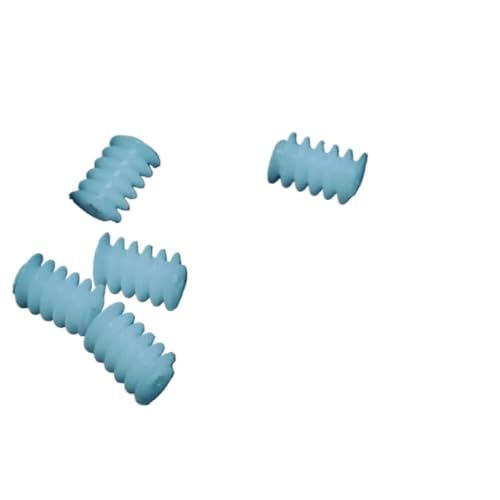 KXAOXGRC Kunststoff-Zahnrad, Kunststoff-Schneckengetriebe M0.3 0,95 x 4,2 x 6,5 mm, 5er-Pack for 7 mm kernlosen Motor mit 1,0 mm Welle KXAOXGRC Kunststoff-Zahnrad, Kunststoff-Schneckengetriebe M0.3 0,95 x 4,2 x 6,5 mm, 5er-Pack for 7 mm kernlosen Motor mit 1,0 mm Welle von KXAOXGRC