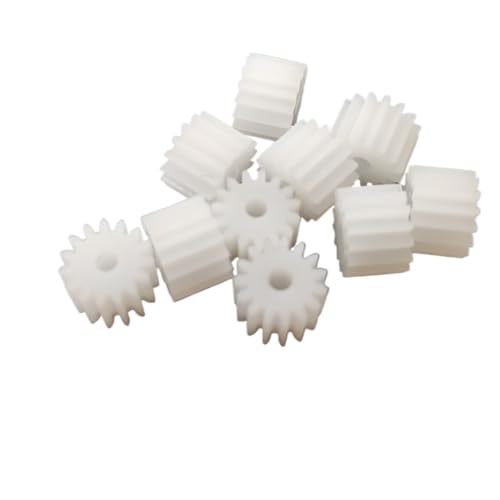 KXAOXGRC Kunststoff-Zahnrad, Kunststoffzahnräder Stirnradgetriebe Modell 183A 0,5 Modul 18 Zähne for 3mm Welle 9,9x4,9mm 10er Packung KXAOXGRC Kunststoff-Zahnrad, Kunststoffzahnräder Stirnradgetriebe Modell 183A 0,5 Modul 18 Zähne for 3mm Welle 9,9x4,9mm 10er Packung von KXAOXGRC