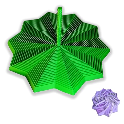 Spiral Cone Fidget Toy, Erweiterbares Fraktal Fidget Star Mit Griff, Sinnerreizung, Entspannung, Stressspielzeug für Erwachsene und Kinder, Aufmerksamkeit ErhöHen von KYGVHOHI