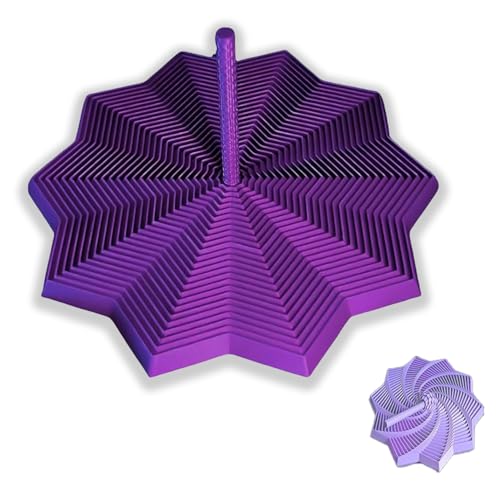 Spiral Cone Fidget Toy, Erweiterbares Fraktal Fidget Star Mit Griff, Sinnerreizung, Entspannung, Stressspielzeug für Erwachsene und Kinder, Aufmerksamkeit ErhöHen von KYGVHOHI