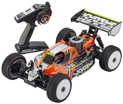 Kyosho Inferno MP10 1:8 RC Nitro Readyset T1 Red (KE21SP Motor), Orange von KYOSHO