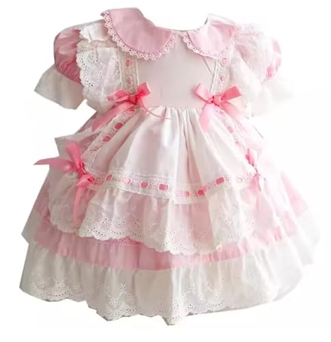 KYXSPINWARDPV Sissy Minikleid, Dienstmädchen-Cosplay-Kostüme, personalisierbar, Rosa, Größe L KYXSPINWARDPV Sissy Minikleid, Dienstmädchen-Cosplay-Kostüme, personalisierbar, Rosa, Größe L von KYXSPINWARDPV