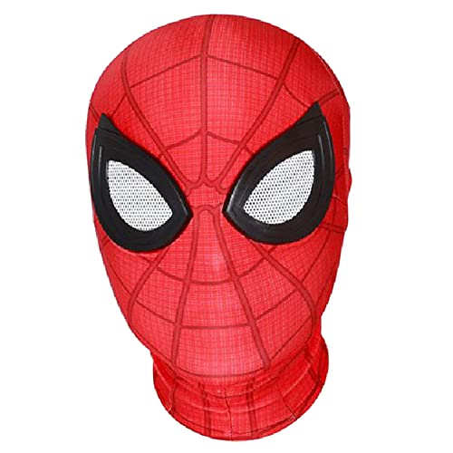 KaKille QWEASZER Peter Parker Spider-Man Maske schwarz Miles Morales Kopfbedeckung Lycra Vollmaske Halloween Film Cosplay Kostüm Requisiten Zubehör,Spiderman D-OneSize KaKille QWEASZER Peter Parker Spider-Man Maske schwarz Miles Morales Kopfbedeckung Lycra Vollmaske Halloween Film Cosplay Kostüm Requisiten Zubehör,Spiderman D-OneSize von KaKille
