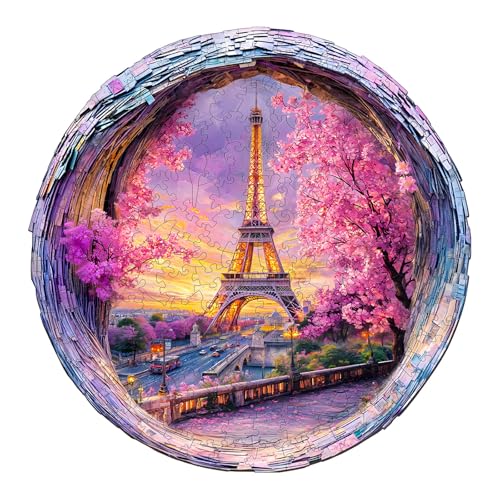 KaayeeWood Holzpuzzle Erwachsene,300 Teile 3D Vision Effekt Paris Frühling Holz Puzzle,Einzigartige Wooden Puzzle Mit Box Aus Holz Geburtstagsgeschenk für Erwachsene und Kinder KaayeeWood Holzpuzzle Erwachsene,300 Teile 3D Vision Effekt Paris Frühling Holz Puzzle,Einzigartige Wooden Puzzle Mit Box Aus Holz Geburtstagsgeschenk für Erwachsene und Kinder von KaayeeWood