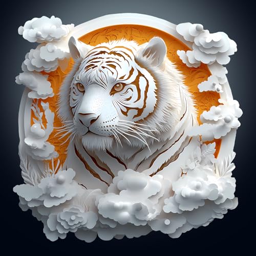 KaayeeWood Holzpuzzle Erwachsene,100 Teile 3D Vision Effekt Papiertiger Holz Puzzle,Einzigartige Wooden Puzzle Mit Box Aus Holz Geburtstagsgeschenk für Erwachsene und Kinder KaayeeWood Holzpuzzle Erwachsene,100 Teile 3D Vision Effekt Papiertiger Holz Puzzle,Einzigartige Wooden Puzzle Mit Box Aus Holz Geburtstagsgeschenk für Erwachsene und Kinder von KaayeeWood