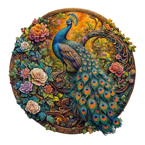KaayeeWood Holzpuzzle Erwachsene,200 Teile Pfau Holz Puzzle,Einzigartige Wooden Puzzle Mit Box Aus Holz Geburtstagsgeschenk für Erwachsene und Kinder KaayeeWood Holzpuzzle Erwachsene,200 Teile Pfau Holz Puzzle,Einzigartige Wooden Puzzle Mit Box Aus Holz Geburtstagsgeschenk für Erwachsene und Kinder von KaayeeWood