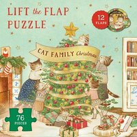 Cat Family Christmas Lift-The-Flap Puzzle Cat Family Christmas Lift-The-Flap Puzzle von Kaddo