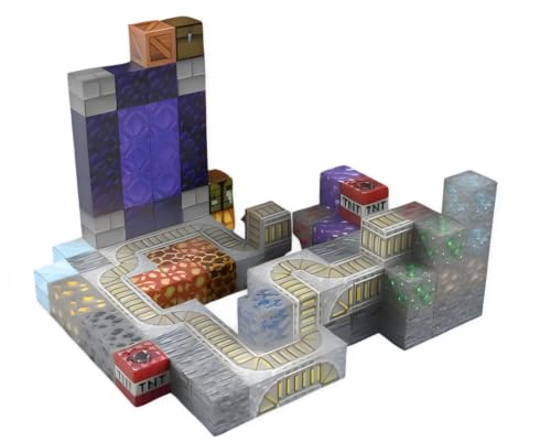 Kadii Magnetische Bausteine Set, Konstruktionsspielzeug Bauwelt Kinderspielzeug ab 3 Jahre, mit Starken Magneten (Mine, 106, Stück) von Kadii