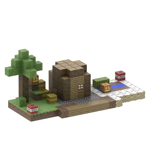 Kadii Magnetische Bausteine Set, Konstruktionsspielzeug Bauwelt Kinderspielzeug ab 3 Jahre, mit Starken Magneten (Waldhaus, 192, Stück) von Kadii