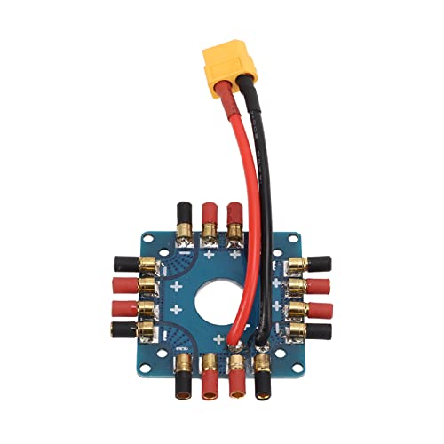 ESC Power Supply Connection Board, einfaches, kompaktes, leichtes, zuverlässiges, wasserdichtes Netzteil-Verteilerboard mit XT60-Stecker für RC-Drohne ESC Power Supply Connection Board, einfaches, kompaktes, leichtes, zuverlässiges, wasserdichtes Netzteil-Verteilerboard mit XT60-Stecker für RC-Drohne von Kadimendium