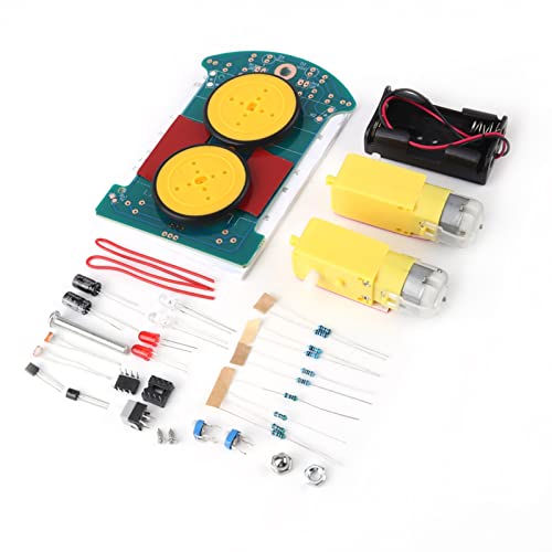 Kadimendium Smart Tracking Car DIY Zubehör-Kit Elektronisches Komponenten-Set Smart Robot Car Kit für Kinder DIY Electronics Education Competition Kadimendium Smart Tracking Car DIY Zubehör-Kit Elektronisches Komponenten-Set Smart Robot Car Kit für Kinder DIY Electronics Education Competition von Kadimendium