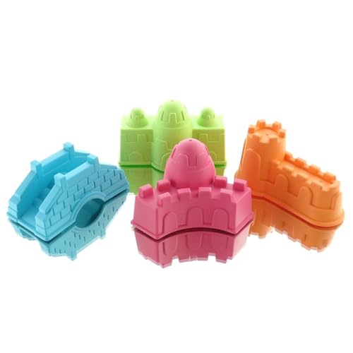 Kaemingk Kinder Sandkastenformen Bunt 4er Set Spielzeug - Kunststoff von Kaemingk