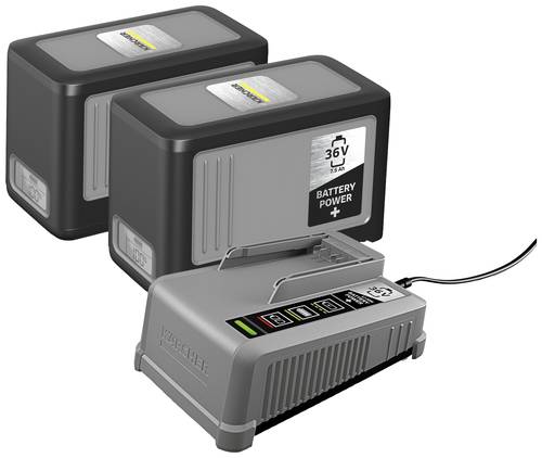 Kärcher Professional Starter Kit Battery Power+ 36/75 2.445-070.0 Werkzeug-Akku und Ladegerät 36V von Kärcher Professional