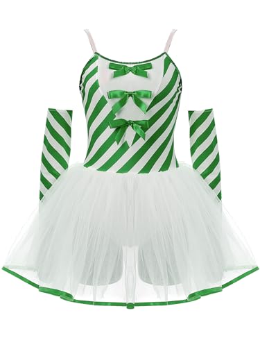 Kaerm Damen Weihnachten Zuckerstange Kostüm Streifen Partykleid A Linien Ärmellos Ballettkleid Ballett Body Mit Rock Auftritt Performance Bekleidung Grün M Kaerm Damen Weihnachten Zuckerstange Kostüm Streifen Partykleid A Linien Ärmellos Ballettkleid Ballett Body Mit Rock Auftritt Performance Bekleidung Grün M von Kaerm