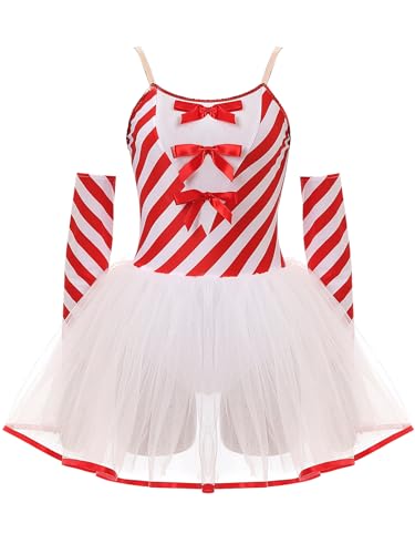Kaerm Damen Weihnachten Zuckerstange Kostüm Streifen Partykleid A Linien Ärmellos Ballettkleid Ballett Body Mit Rock Auftritt Performance Bekleidung Rot M Kaerm Damen Weihnachten Zuckerstange Kostüm Streifen Partykleid A Linien Ärmellos Ballettkleid Ballett Body Mit Rock Auftritt Performance Bekleidung Rot M von Kaerm