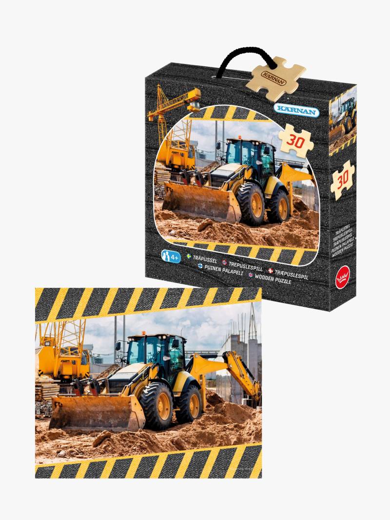 Egmont Kärnan Holzpuzzle Baustellenfahrzeug, 30 Teile Egmont Kärnan Holzpuzzle Baustellenfahrzeug, 30 Teile von Kärnan