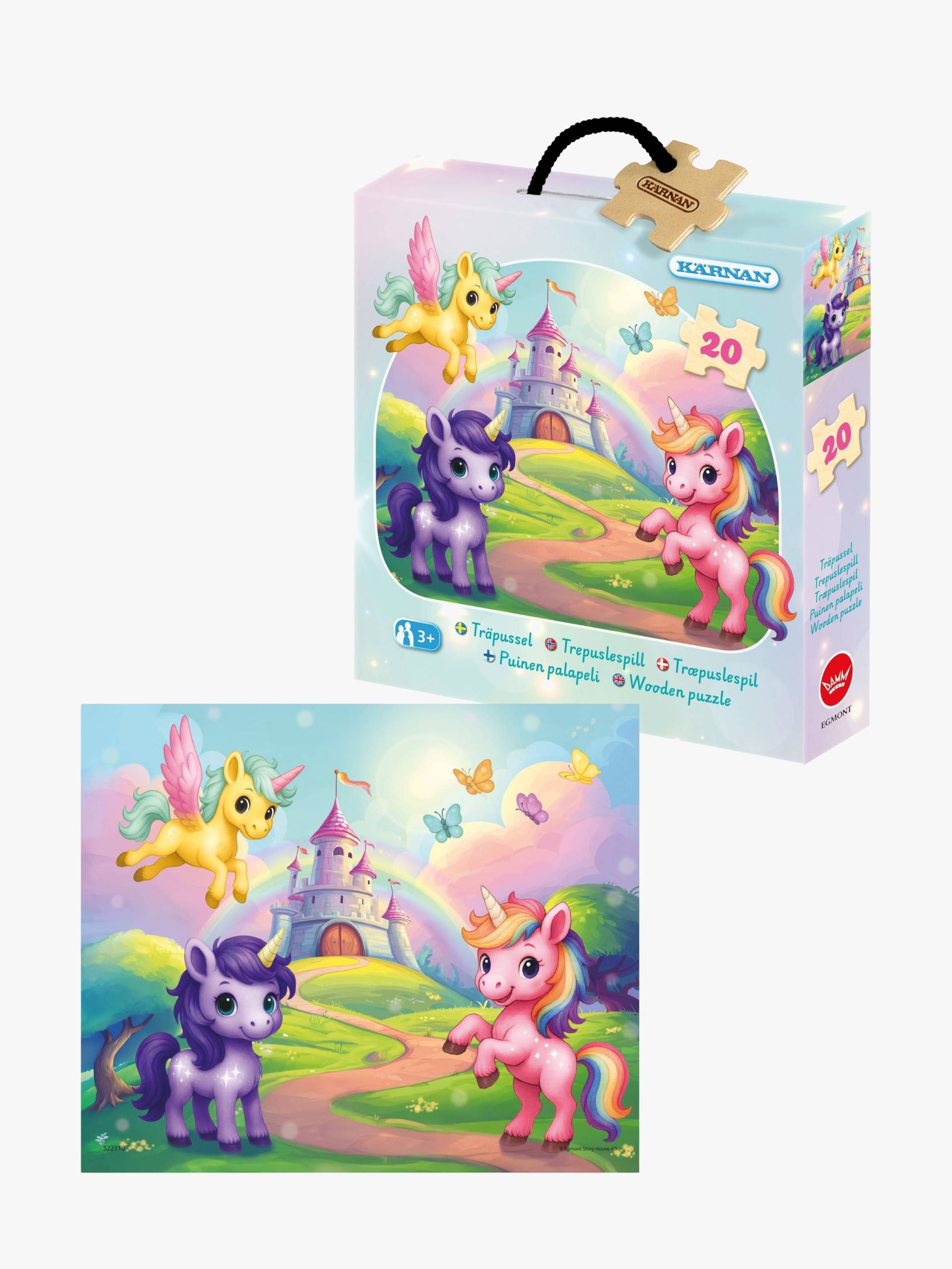 Egmont Kärnan Holzpuzzle Einhorn 30 Teile Egmont Kärnan Holzpuzzle Einhorn 30 Teile von Kärnan