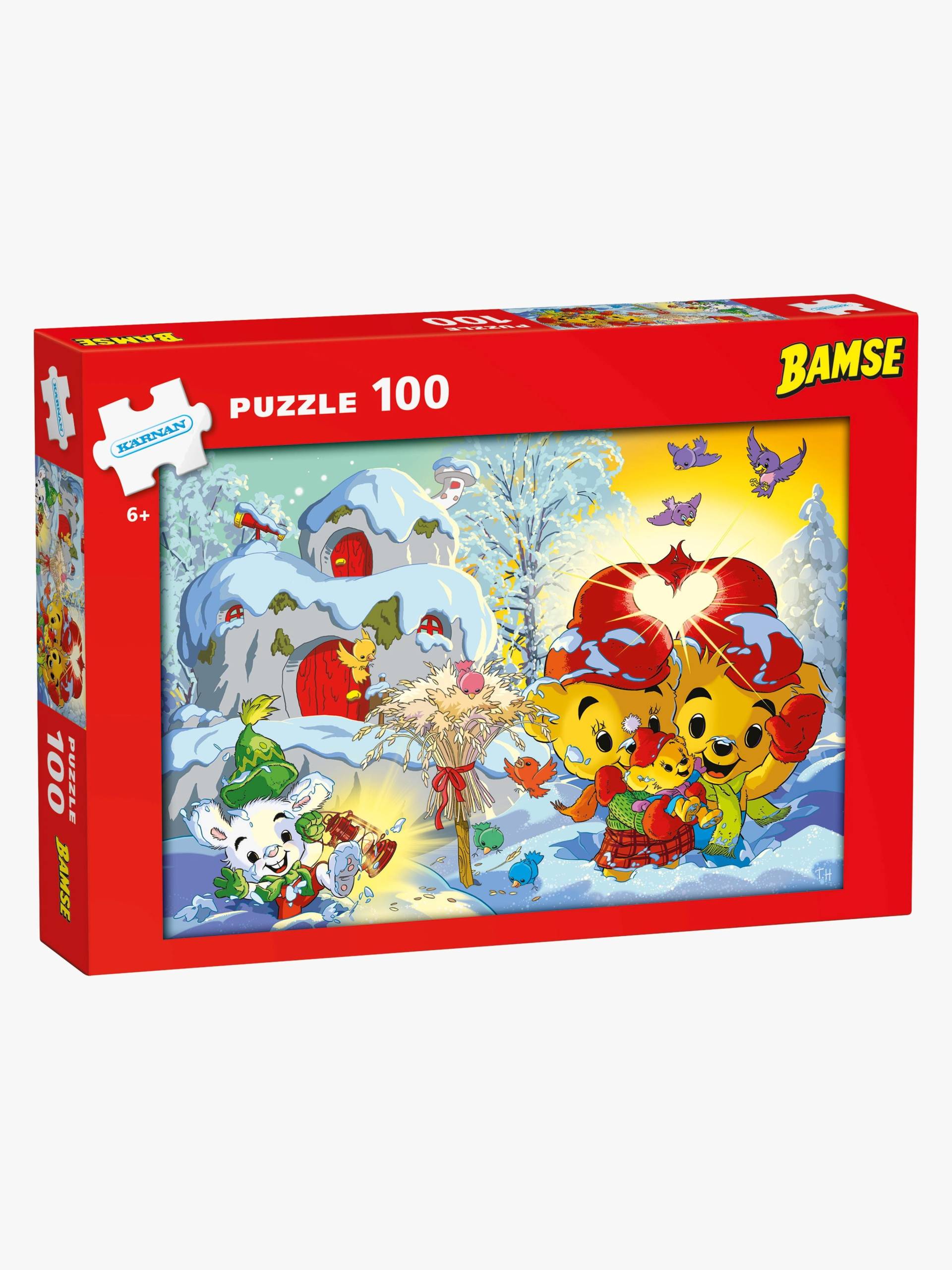 Kärnan Bamse Weihnachtspuzzle 100 Teile Kärnan Bamse Weihnachtspuzzle 100 Teile von Kärnan