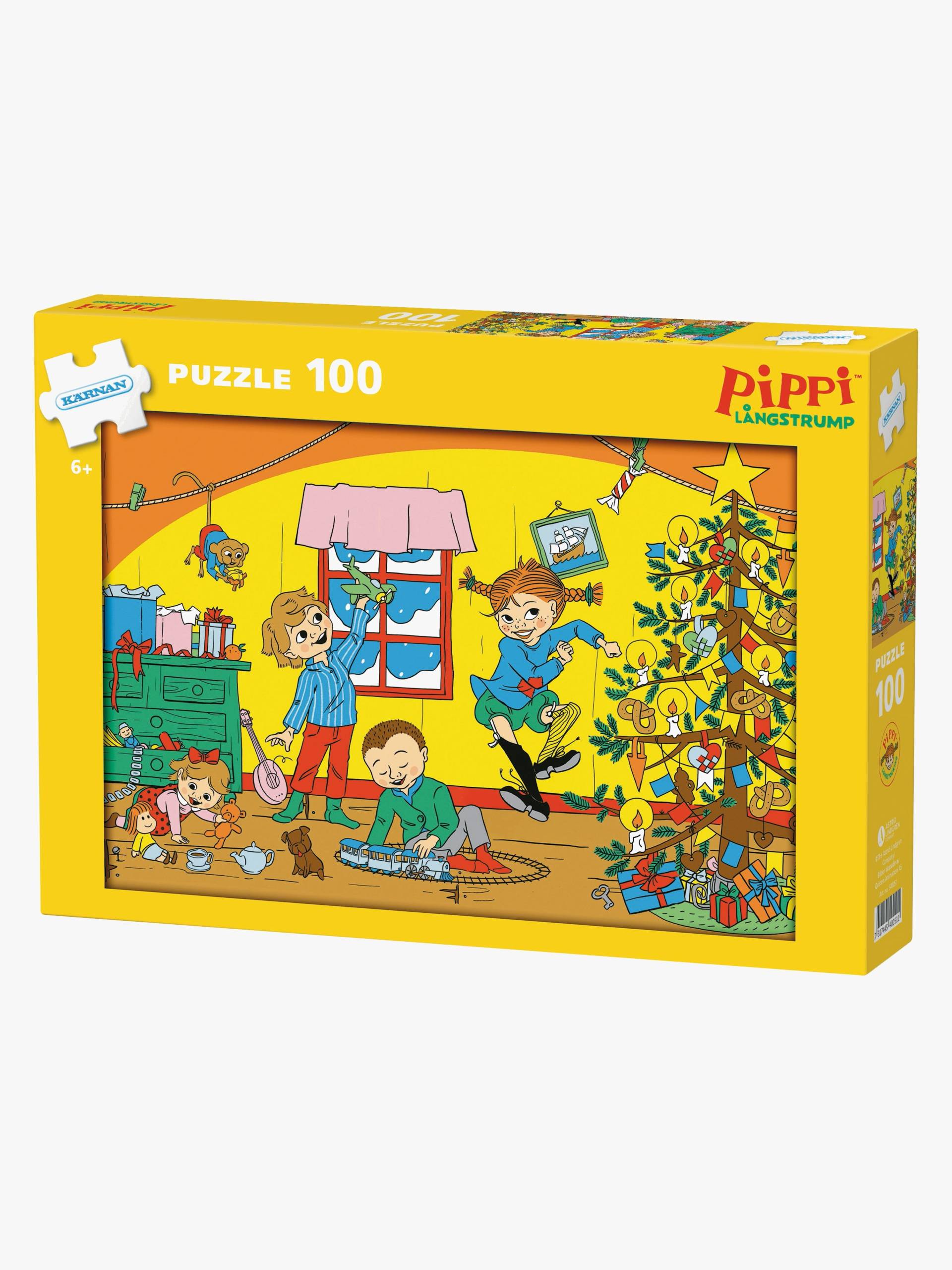 Kärnan Pippi Weihnachtspuzzle 100 Teile Kärnan Pippi Weihnachtspuzzle 100 Teile von Kärnan