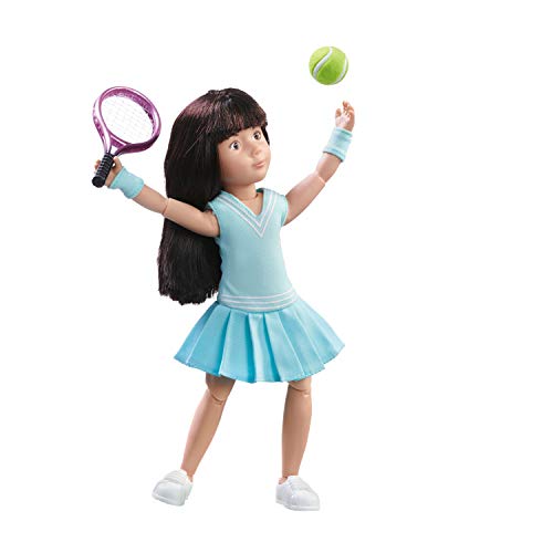 Käthe Kruse K0126851 - Luna Kruselings spielt Tennis, Puppe 23cm von Käthe Kruse