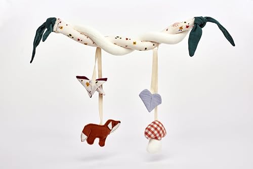 Käthe Kruse Flori Fuchs Kinderwagenkette - 40 cm, Oeko-TEX® Baumwolle, Für Kinder Ab 0 Monaten von Käthe Kruse