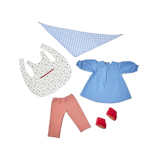 Käthe Kruse Waldorf Puppen Kleidungsset Tilda - Liebevoll Handgefertigt, Oeko-TEX Bio-Baumwolle, Ab 3 Jahren Käthe Kruse Waldorf Puppen Kleidungsset Tilda - Liebevoll Handgefertigt, Oeko-TEX Bio-Baumwolle, Ab 3 Jahren von Käthe Kruse