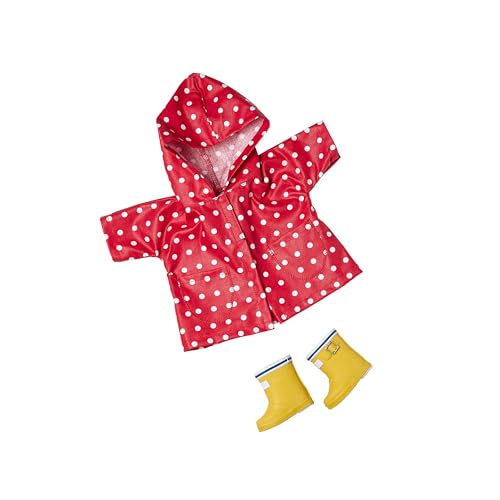 Käthe Kruse Waldorf Puppen Regenset – Kapuzenmantel & Gummistiefel, Wetterfest, Für Puppen 35 - 38 cm Größe, Ab 3 Jahren Käthe Kruse Waldorf Puppen Regenset – Kapuzenmantel & Gummistiefel, Wetterfest, Für Puppen 35 - 38 cm Größe, Ab 3 Jahren von Käthe Kruse