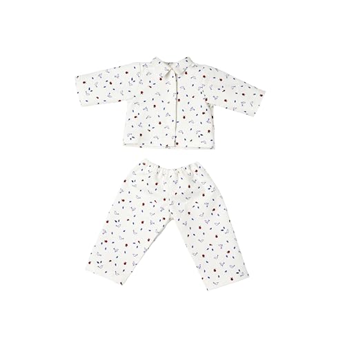 Käthe Kruse Waldorf Puppen Schlafanzug – 2-teilig, 100% Baumwolle, Oeko-TEX, Handgezeichneter Print, Für 35 - 38 cm Puppen, Ab 3 Jahren Käthe Kruse Waldorf Puppen Schlafanzug – 2-teilig, 100% Baumwolle, Oeko-TEX, Handgezeichneter Print, Für 35 - 38 cm Puppen, Ab 3 Jahren von Käthe Kruse