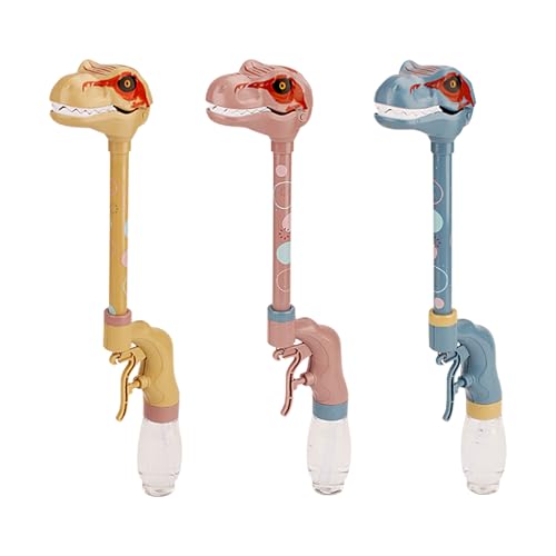 Kaezuy Dinosaurier Wasserspritzpistole 60ML ABS Wasserspielzeug Für Kinder Garten Outdoor Sommer Badespaß Wasserspender Mit Tierdesign (B) von Kaezuy