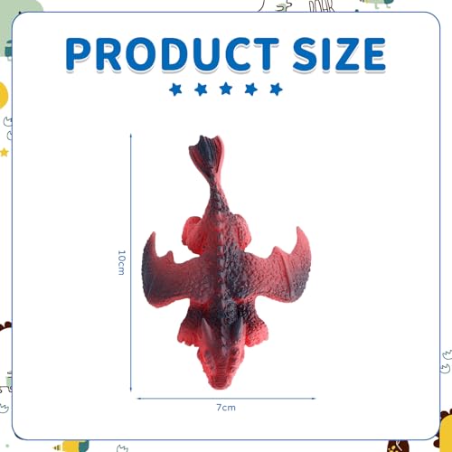Kaezuy Elastischer Fliegender Dinosaurier Fingerspielzeug Kinder Spielzeug Weiches Material Für Party Reiseentspannung Geburtstagsgeschenk (B) von Kaezuy